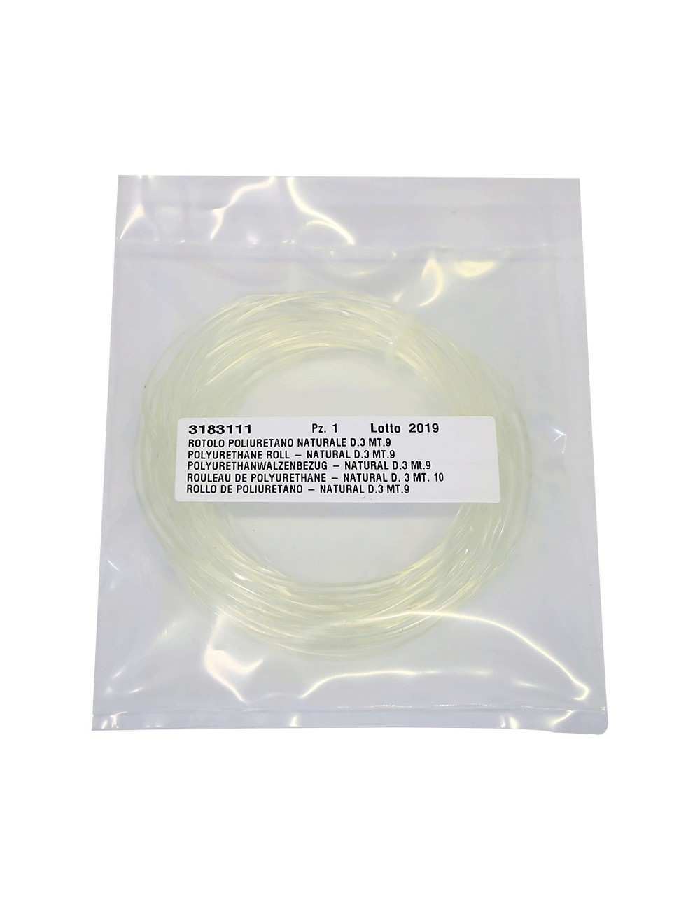 Polyurethane Roll - Natuurlijke D.3 Mt.9